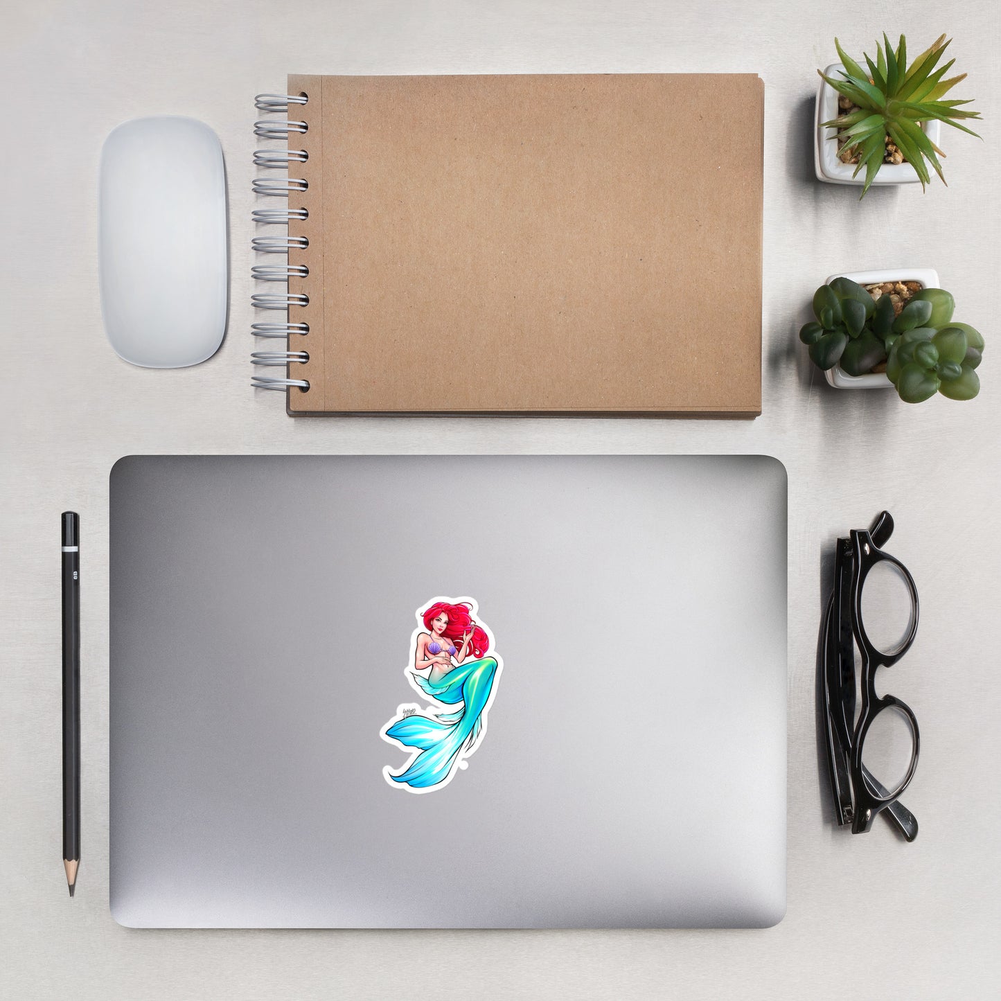 SJ Mermaid Cosplay Sticker