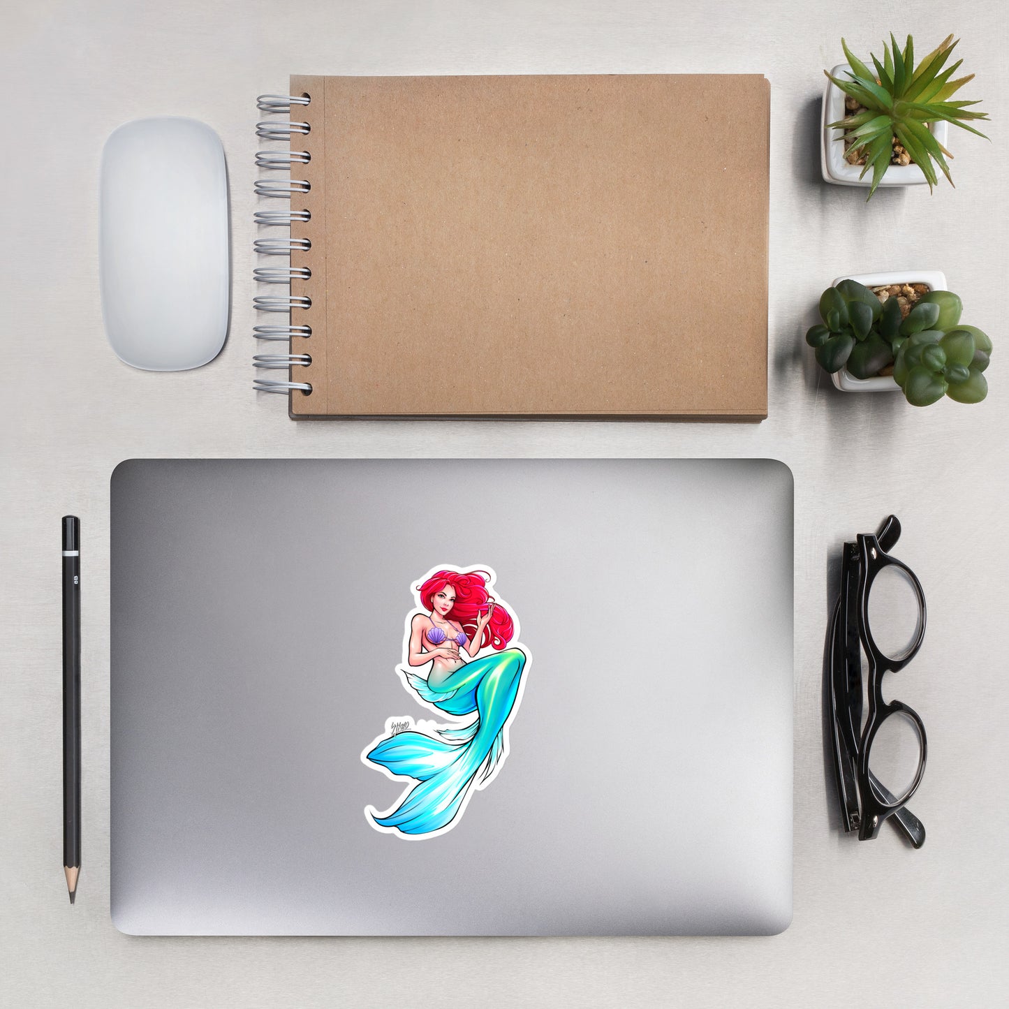 SJ Mermaid Cosplay Sticker